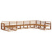 Set de canapele de exterior 8 pcs natural Lemn Solid de Acacia - WALTI WALTI