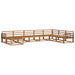 Set de canapele de exterior 8 pcs natural Lemn Solid de Acacia - WALTI WALTI