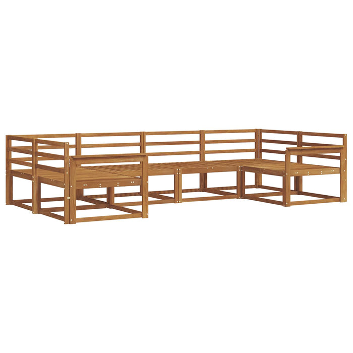 Set de canapele de exterior 6 pcs natural Lemn Solid de Acacia - WALTI WALTI