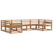 Set de canapele de exterior 6 pcs natural Lemn Solid de Acacia - WALTI WALTI