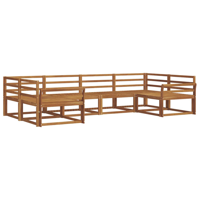 Set de canapele de exterior 6 pcs natural Lemn Solid de Acacia - WALTI WALTI