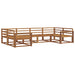Set de canapele de exterior 6 pcs natural Lemn Solid de Acacia - WALTI WALTI