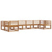 Set de canapele de exterior 7 pcs natural Lemn Solid de Acacia - WALTI WALTI