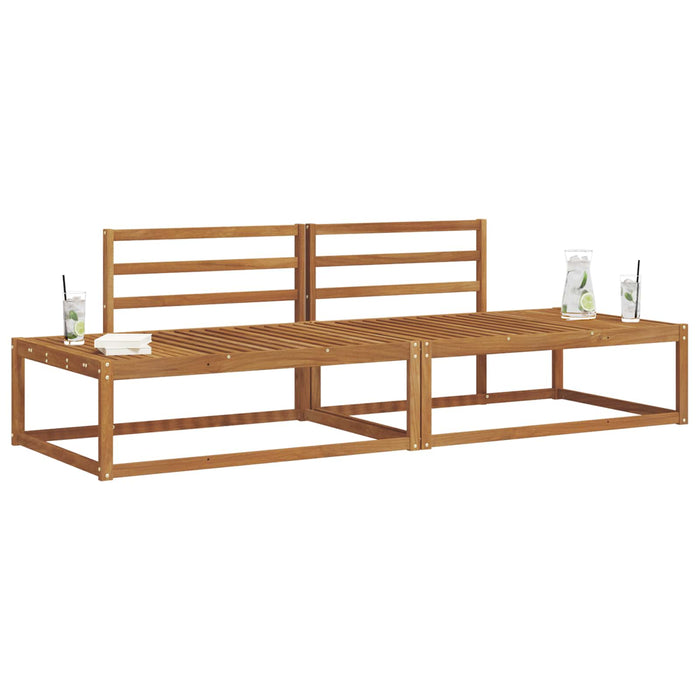 Set de canapele de exterior 2 Bucată natural 230,5 x 83 x 73 cm - WALTI WALTI