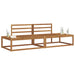 Set de canapele de exterior 2 Bucată natural 230,5 x 83 x 73 cm - WALTI WALTI