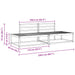 Set de canapele de exterior 2 Bucată natural 230,5 x 83 x 73 cm - WALTI WALTI