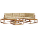 Set de canapele de exterior Natural și Bej - WALTI WALTI