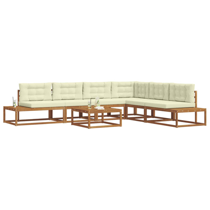 Set de canapele de exterior Natural și Crem - WALTI WALTI
