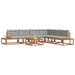 Set de canapele de exterior Gri natural și deschis - WALTI WALTI