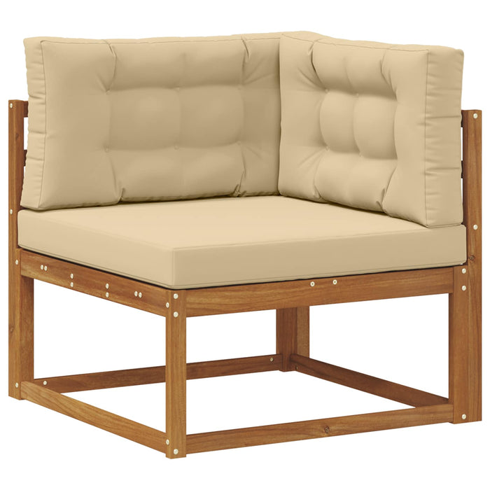 Set de canapele de exterior Natural și Bej - WALTI WALTI