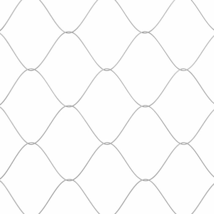 Cușcă pentru câine Argintiu 800 x 200 x 256 cm Oțel Galvanizat - WALTI WALTI