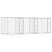 Cușcă pentru câine Argintiu 600 x 200 x 200 cm Oțel Galvanizat - WALTI WALTI
