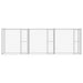 Cușcă pentru câine Argintiu 600 x 200 x 200 cm Oțel Galvanizat - WALTI WALTI