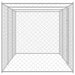 Cușcă pentru câine Argintiu 600 x 200 x 256 cm Oțel Galvanizat - WALTI WALTI
