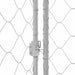 Cușcă pentru câine Argintiu 600 x 200 x 200 cm Oțel Galvanizat - WALTI WALTI