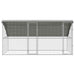 Cușcă pentru pui Argintiu 400 x 200 x 198.5 cm Oțel galvanizat - WALTI WALTI