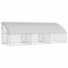 Cușcă pentru pui Argintiu 600 x 200 x 198.5 cm Oțel galvanizat - WALTI WALTI