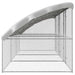 Cușcă pentru pui Argintiu 600 x 200 x 198.5 cm Oțel galvanizat - WALTI WALTI