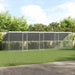 Cușcă pentru pui Argintiu 800 x 200 x 198.5 cm Oțel galvanizat - WALTI WALTI