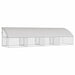 Cușcă pentru pui Argintiu 800 x 200 x 198.5 cm Oțel galvanizat - WALTI WALTI