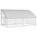 Cușcă pentru pui Argintiu 400 x 200 x 198.5 cm Oțel Galvanizat - WALTI WALTI