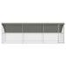 Cușcă pentru pui Argintiu 600 x 200 x 198.5 cm Oțel Galvanizat - WALTI WALTI