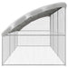 Cușcă pentru pui Argintiu 600 x 200 x 198.5 cm Oțel Galvanizat - WALTI WALTI