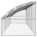 Cușcă pentru pui Argintiu 800 x 200 x 198.5 cm Oțel Galvanizat - WALTI WALTI
