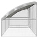 Cușcă pentru pui Argintiu 600 x 200 x 198.5 cm Oțel galvanizat - WALTI WALTI