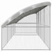 Cușcă pentru pui Argintiu 800 x 200 x 198.5 cm Oțel galvanizat - WALTI WALTI
