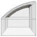 Cușcă pentru pui Argintiu 400 x 200 x 198.5 cm Oțel galvanizat - WALTI WALTI