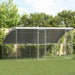 Cușcă pentru câini 2 pcs Argintiu 4 x 2 x 2 m Oțel galvanizat - WALTI WALTI