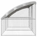 Cușcă pentru câini 2 pcs Argintiu 4 x 2 x 2 m Oțel galvanizat - WALTI WALTI