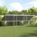 Cușcă pentru câini 3 pcs Argintiu 6 x 2 x 2 m Oțel galvanizat - WALTI WALTI