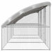 Cușcă pentru câini 3 pcs Argintiu 6 x 2 x 2 m Oțel galvanizat - WALTI WALTI