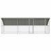 Cușcă pentru câini 3 pcs Argintiu 6 x 2 x 2 m Oțel galvanizat - WALTI WALTI
