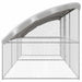 Cușcă pentru câini 3 pcs Argintiu 6 x 2 x 2 m Oțel galvanizat - WALTI WALTI