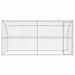 Cușcă pentru câini 2 pcs Argintiu 4 x 2 x 2 m Oțel galvanizat - WALTI WALTI