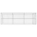 Cușcă pentru câini 3 pcs Argintiu 6 x 2 x 2 m Oțel galvanizat - WALTI WALTI