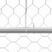 Cușcă pentru câini 4 pcs Argintiu 8 x 2 x 2 m Oțel galvanizat - WALTI WALTI