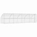 Cușcă pentru câini 4 pcs Argintiu 8 x 2 x 2 m Oțel galvanizat - WALTI WALTI
