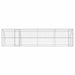 Cușcă pentru câini 4 pcs Argintiu 8 x 2 x 2 m Oțel galvanizat - WALTI WALTI
