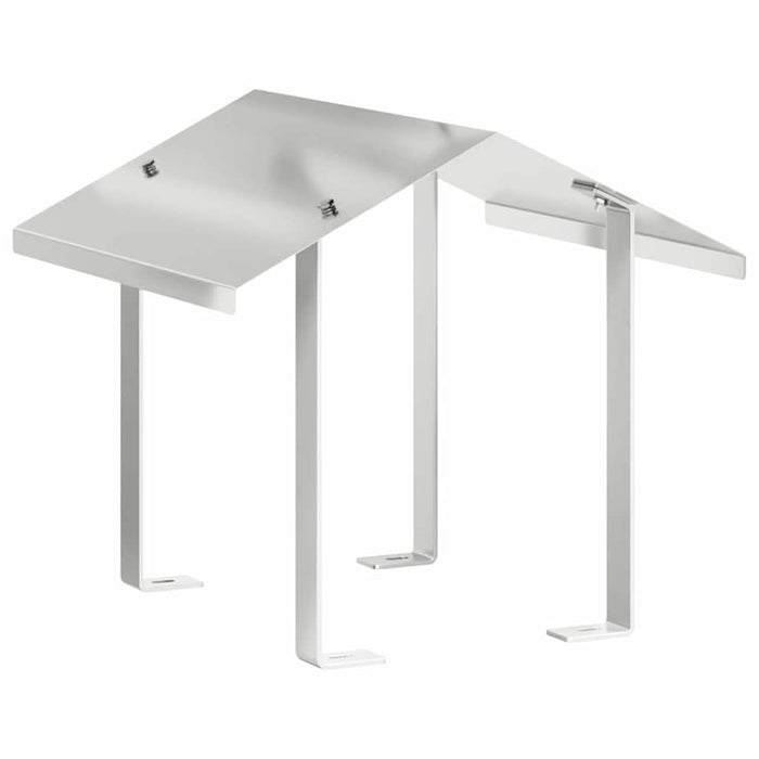 Hood pentru coș de fum Argintiu 40 x 40 x 37.5 cm - WALTI WALTI