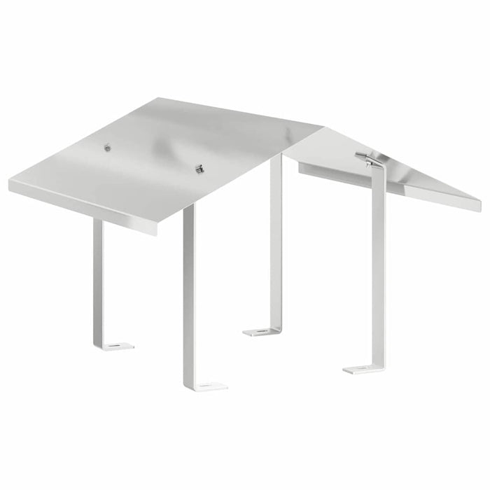 Hood pentru coș de fum Argintiu 50 x 50 x 37 cm Oţel inoxidabil - WALTI WALTI