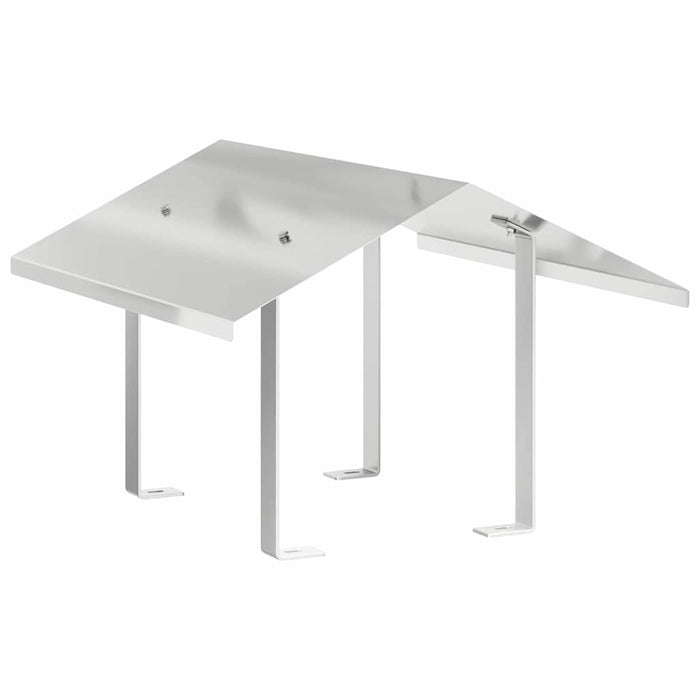 Hood pentru coș de fum Argintiu 50 x 60 x 37 cm Oţel inoxidabil - WALTI WALTI