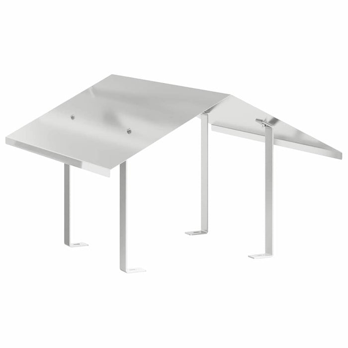 Hood pentru coș de fum Argintiu 60 x 60 x 38 cm Oţel inoxidabil - WALTI WALTI