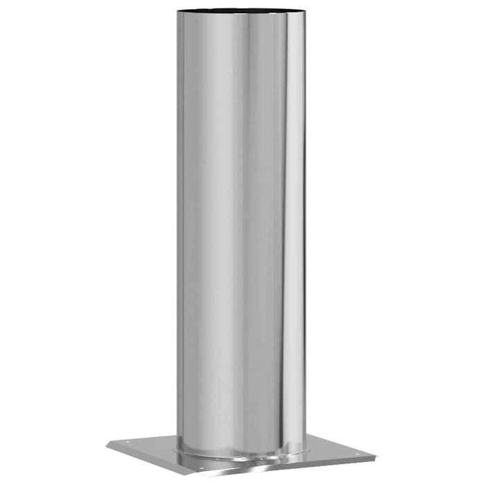 Extensie pentru Capac de Semineu Argintiu 26 x 26 x 50 cm - WALTI WALTI