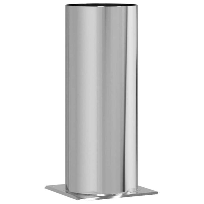 Extensie pentru Capac de Semineu Argintiu 31 x 31 x 50 cm - WALTI WALTI