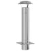 Extensie pentru șemineu Argintiu 25 x 25 x 82 cm - WALTI WALTI