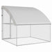 Cușcă pentru pui Argintiu 2 x 2 x 2 m Oțel Galvanizat - WALTI WALTI
